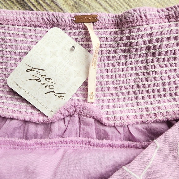 Free People Lotus Shirt and Skirt Set Size M - Picture 3 of 10